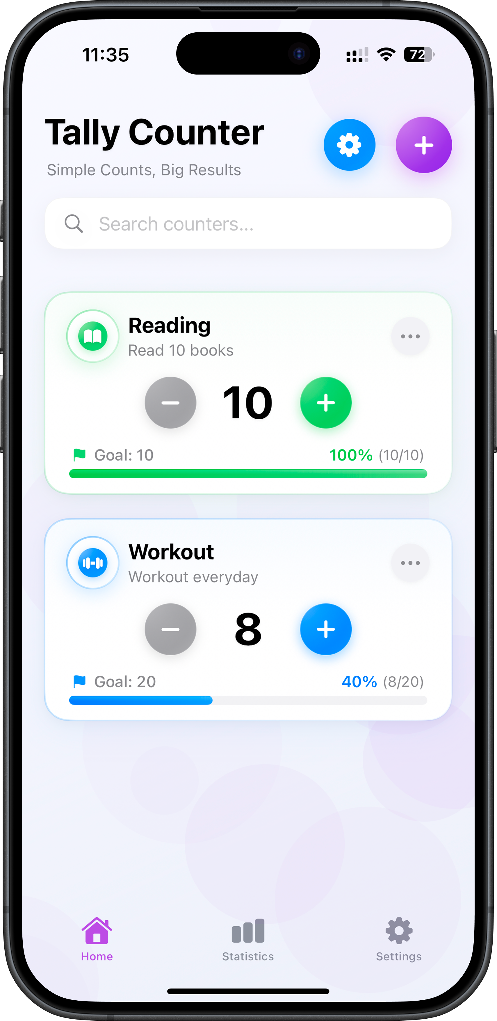 Tally Counter App Screenshot 1